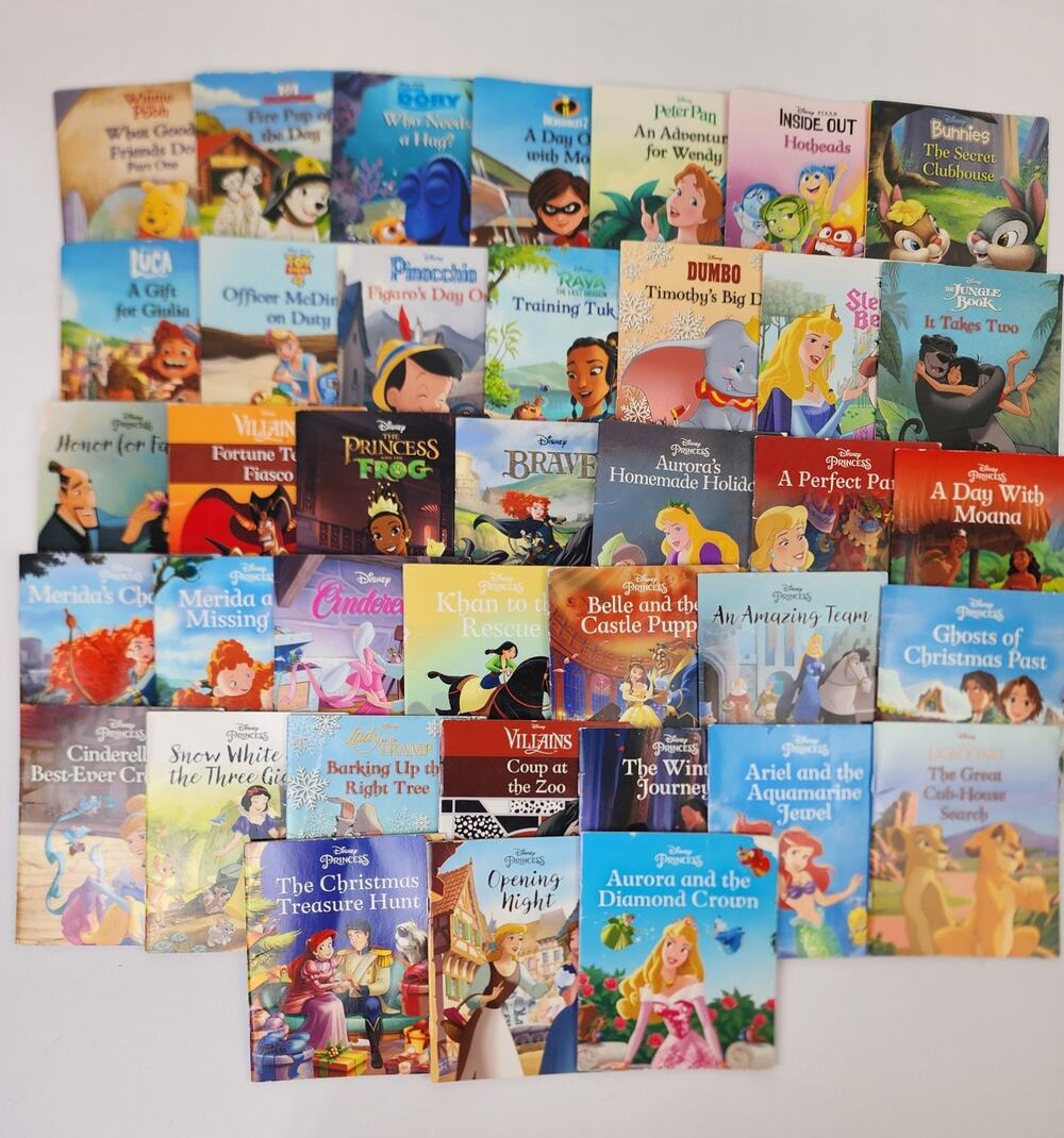 Lot Of 38 Disney Children's 4" x 5" Mini Book Paperbacks Autumn Publishing